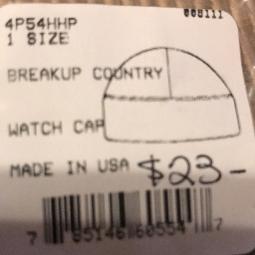 XGO (4) Mossy Oak Break Up Country Watch Cap - Picture 3 of 5